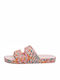 Flache Sandalen für Damen in Rosa Farbe