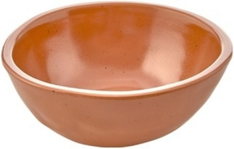 Ready Serving Bowl Round made of Melamine Orange with Diameter 13cm