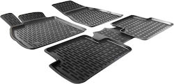 Perflex Set Față și Spate 4 Bucăți Pentru Skoda Octavia 96-08 Covoare Auto Negre