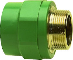 Banninger Männlich Pneumatische Verschraubung Polypropylen 1/2" Ø16mm 833703