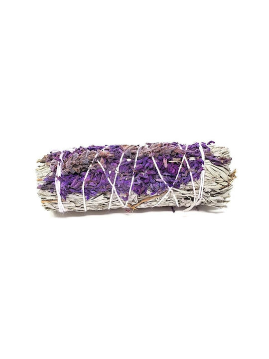 White Sage Smudge Lavender Stick 1 Ραβδί Θυμιάματος Λευκό Φασκόμηλο Λεβάντα