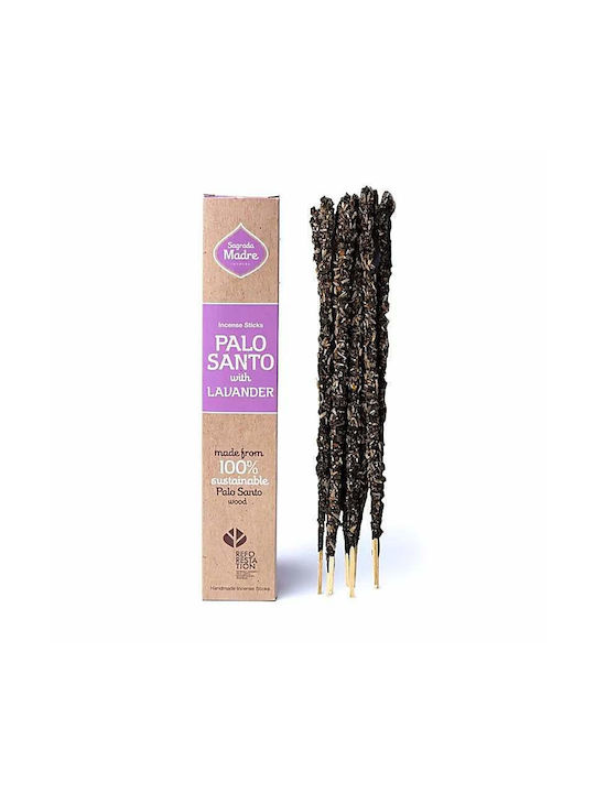 Θυμίαμα Palo Santo Λεβάντα Sagrada Madre Premium Incense 8τμχ