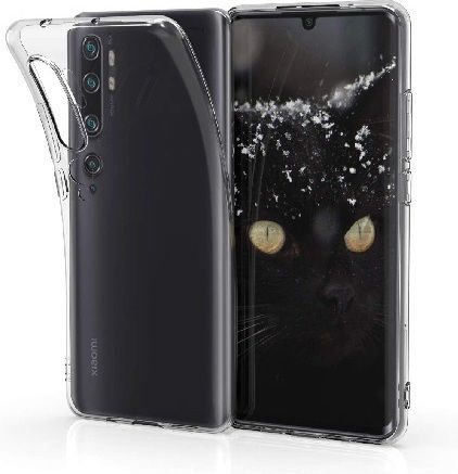 Mi Cc9 Pro Back Cover Σιλικόνης / Tempered Glass Διάφανο (Xiaomi Mi Note 10 / Mi Note 10 Pro)