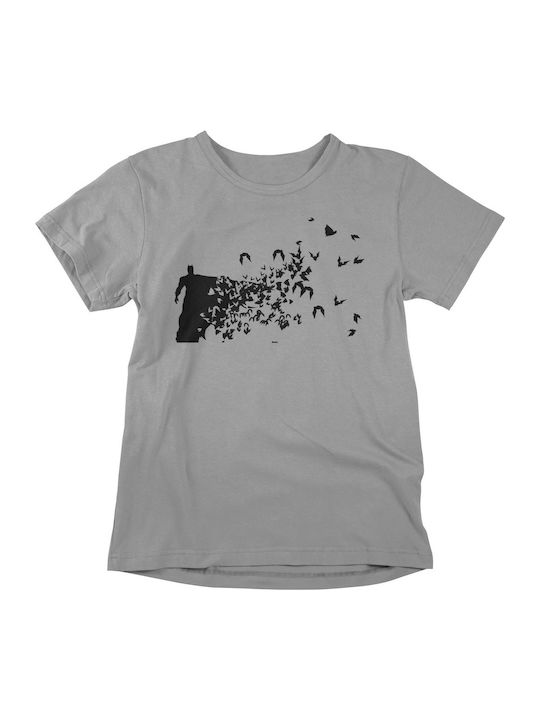 Softworld Batman Art T-shirt Batman Γκρι