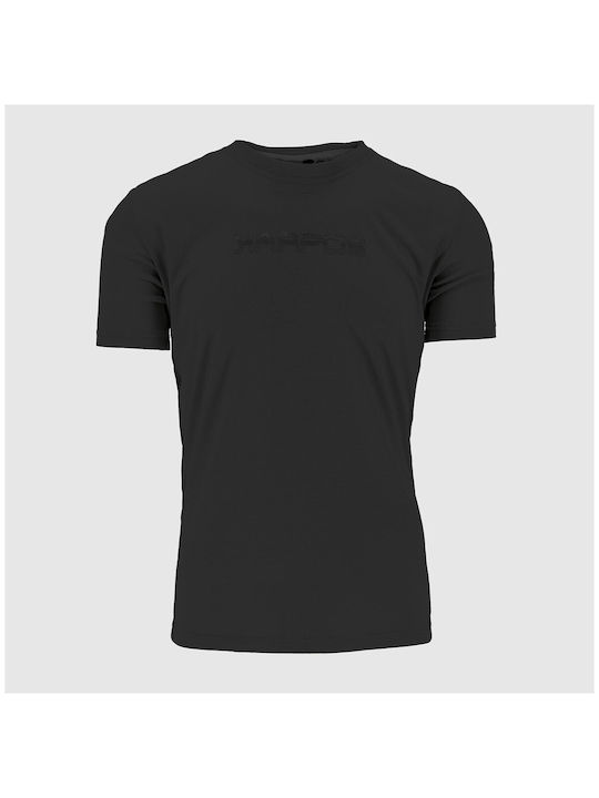 Karpos Outdoor Ανδρικό Αθλητικό T-shirt Κοντομάνικο Black
