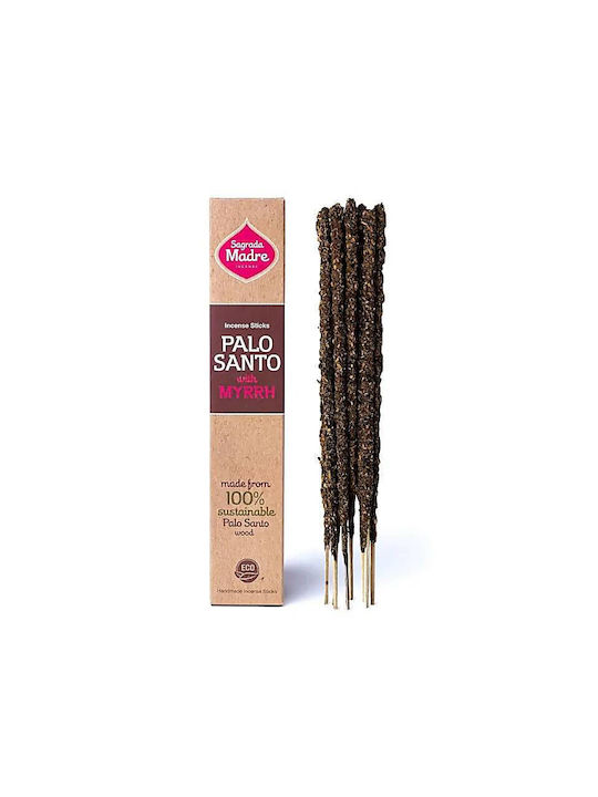 Θυμίαμα Palo Santo Μύρο Sagrada Madre Premium Incense 8τμχ
