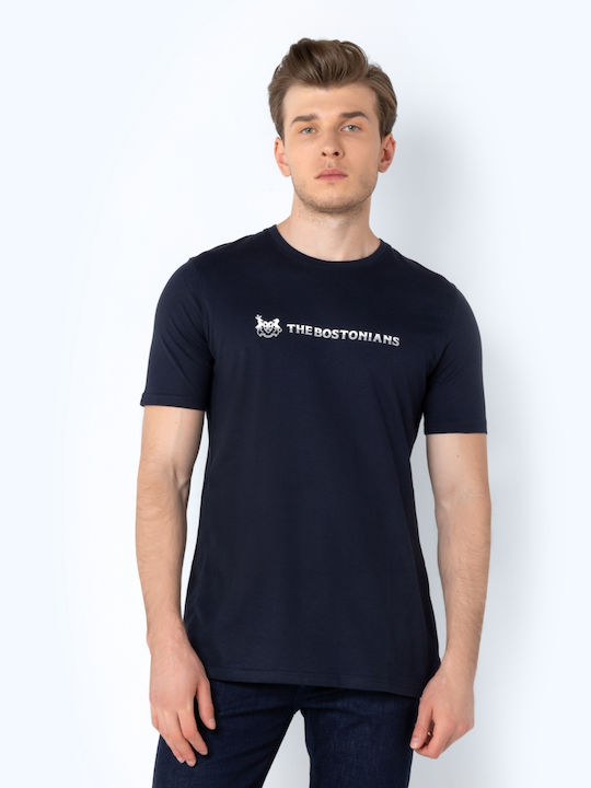 The Bostonians Ανδρικό T-shirt Κοντομάνικο Navy