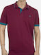 Polo Short Sleeve Blouse Magenta