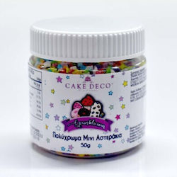 Sprinklicious Mix Mehrfarbige Mini-Sterne 50g 3kg E171 frei