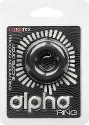 Boss Of Toys Alpha Δαχτυλίδι Πέους Σιλικόνης Μαύρο