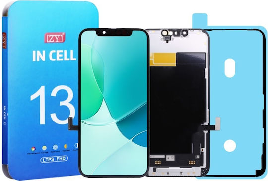 Screen Zy Lcd with Touch Mechanism for Iphone 13 (Black)