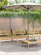 Garten- und Outdoor-Möbelsets 4 Stück Akazie