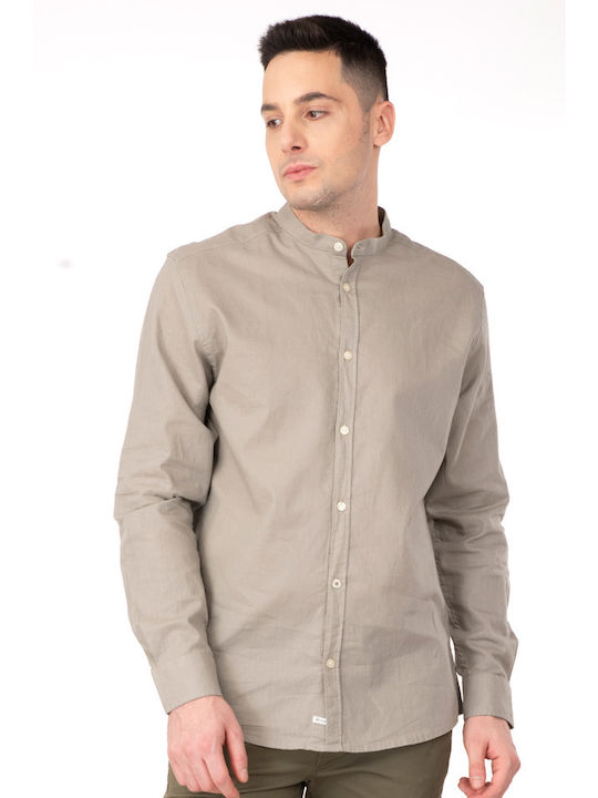 Rebase Men's Shirt Long Sleeve Gray