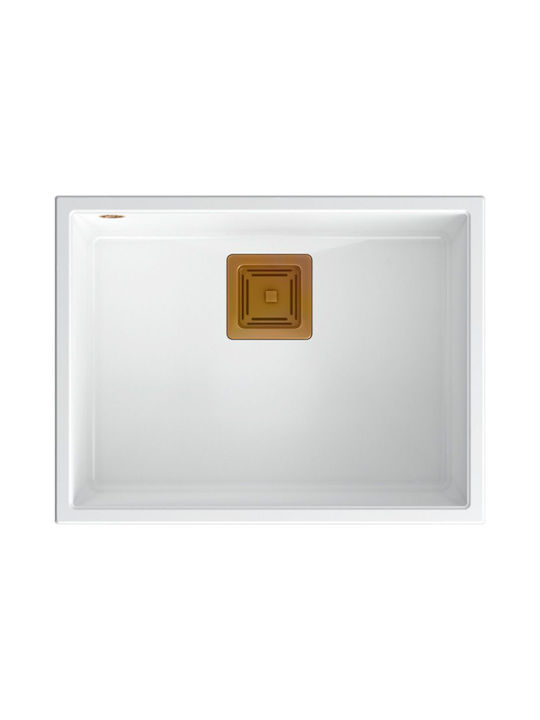 Quadron David 50 Ένθετος Νεροχύτης από Συνθετικ...