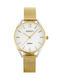 Perfect Watch with Gold Metal Bracelet