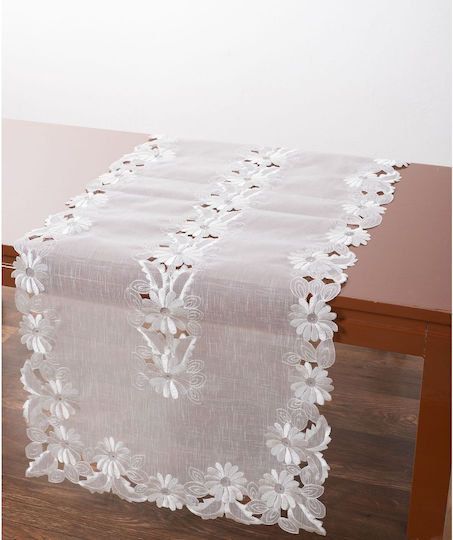 Silk Fashion Läufer Ecru 48x147cm