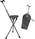 Folding Cane Chair 2 in 1 Carbon Fiber