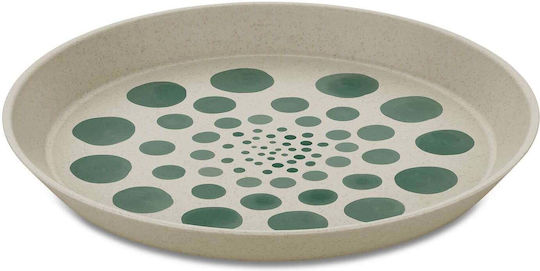 Koziol Teller Untiefe Kunststoff Weiß mit Durchmesser 25.5cm 4Stück