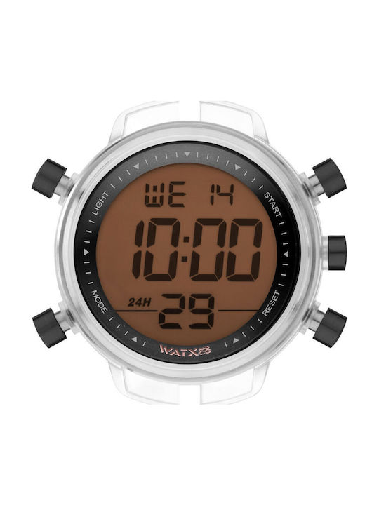 WATX & CO Ψηφιακό Γυναικείο Ρολόι 49mm Μπαταρίας