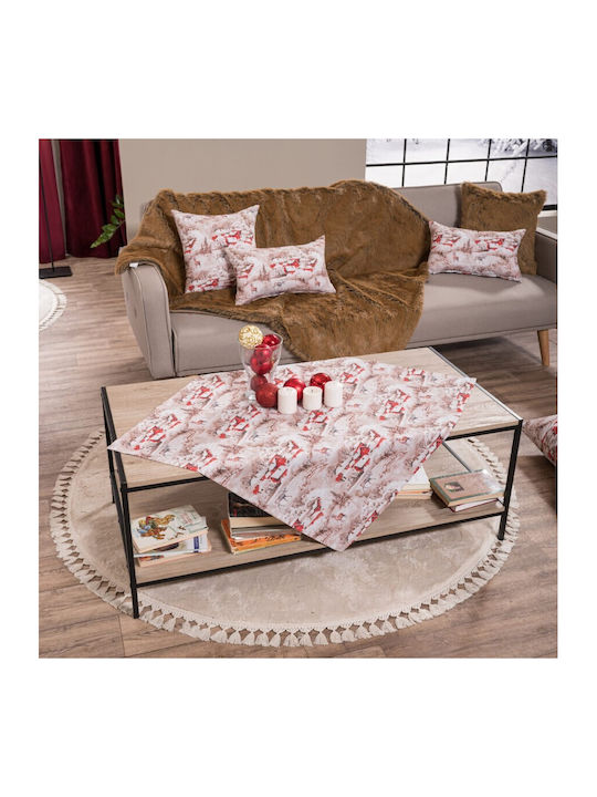 Teoran Christmas Tablecloth Square Fabric L90xW90cm.