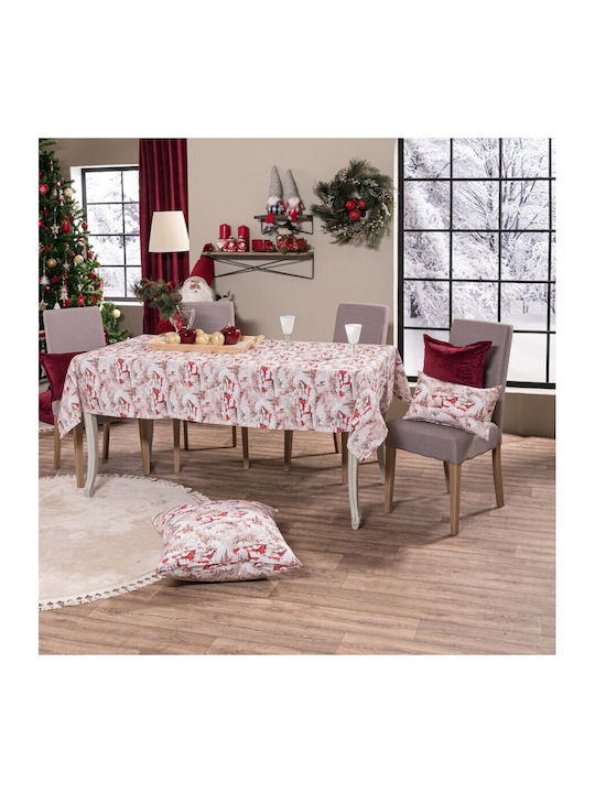 Teoran Christmas Tablecloth Fabric L135xW180cm.