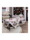 Teoran Set Christmas Tablecloths Square Fabric 2pcs