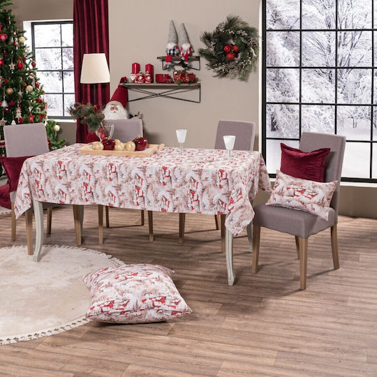 Teoran Christmas Tablecloth Fabric L135xW220cm.