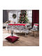 Teoran Kloten Christmas Tablecloth Fabric L140xW140cm.