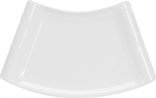 Ready Platou de Servire Plastic Albă 35.8x22.5buc 6buc