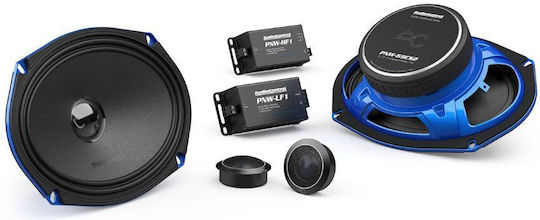 AudioControl PNW-69CS2 Σετ Ηχεία Αυτοκινήτου Ομοαξονικά Διαιρούμενα 6x9" με 100W RMS (2 Δρόμων)