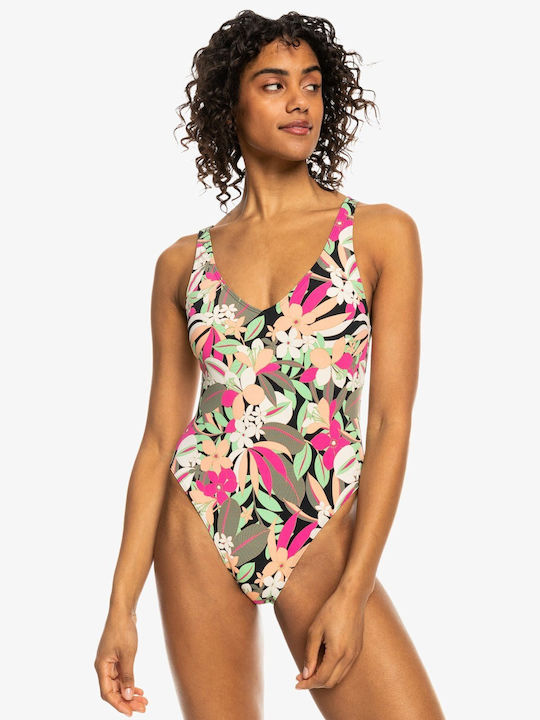 Roxy One-Piece Swimsuit with Padding Anthracite