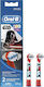 Oral-B Replacement Heads for Electric Toothbrush Stages Power 2 Pieces for 3+ Years Star Wars