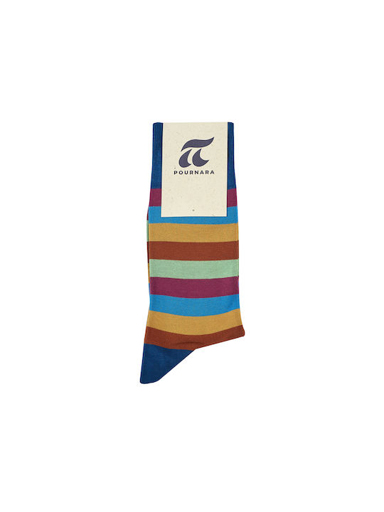 Pournara Men's Patterned Socks Fardia Riga