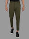 Dezign Men's Trousers Oil Green