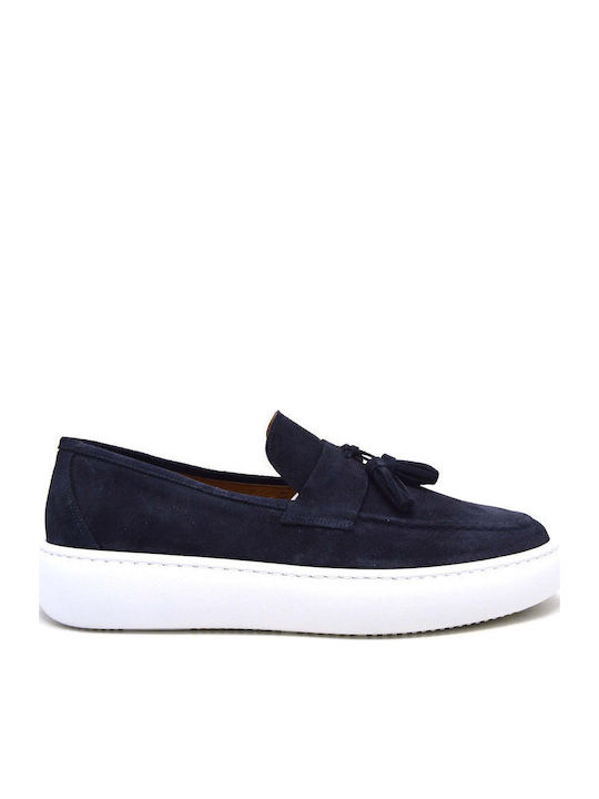 Damiani Мъжки мокасини Navy Blue