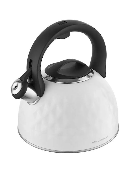 Botti Τσαγιέρα Αλουμινίου Λευκή 2500ml