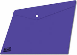 Skag Dosar cu Buton pentru Hârtie A4 Violet