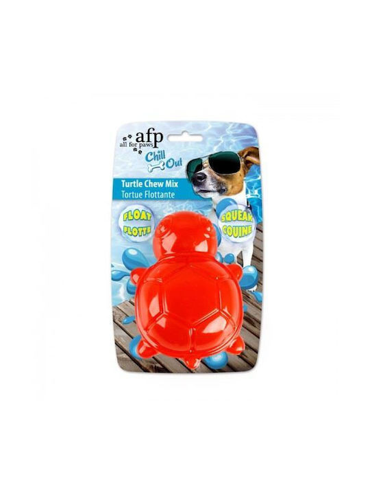 Afp Chill Out Tortuga Chew Mix Dog Toy Turtle 14cm Red