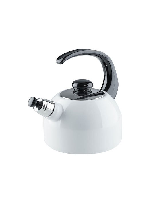Riess Teekanne Aluminium Weiß 2000ml
