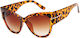Techsuit Women's Sunglasses with Brown Frame and Brown Lens