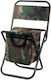 Folding Fishing Chair Zola Thermal Bag Backrest Carrying Handles Army Model