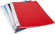 Noki Clipboard Flexible with 10 plastic sleeves Slides for Paper A4 Transparent 1pcs