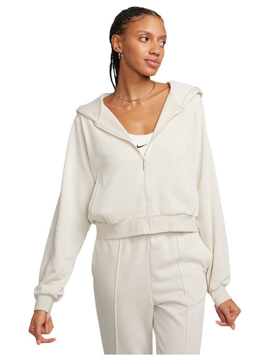 Nike Sportswear Women's Hooded Cardigan Ecru