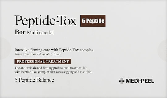 Medi Peel Bor-tox 5 Peptide Σετ Περιποίησης για Αντιγήρανση 4τμχ
