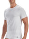 Active Flex Cotton Men's Undershirts Short-sleeved White 2Pack