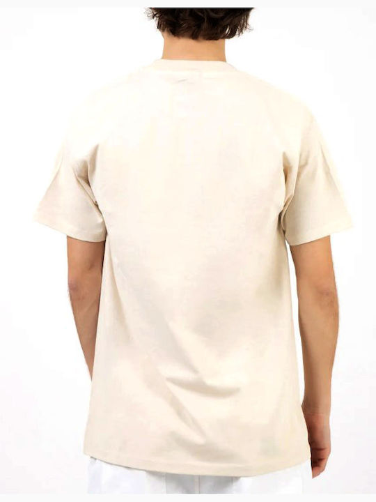 Obey Men's Short Sleeve T-shirt Cream