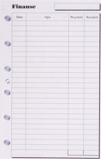 Antra Paper Sleeves for Documents A4 with Holes 6pcs