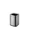 Room Office Waste Bin 6lt Silver 21x31.5x21cm