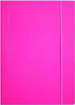 Ziemia Obiecana Folder with Ears for Paper A4 Pink