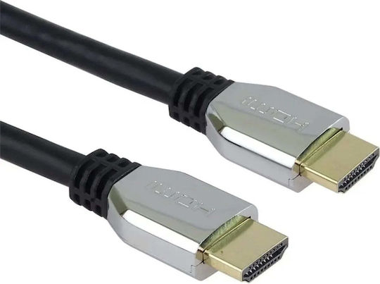 PremiumCord HDMI 2.1 Ultra High Speed 48Gbps 4K 120Hz HDR VRR Cable HDMI Male - HDMI Male 2m Black